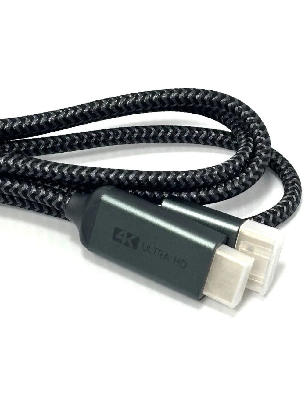 WARRKY 4K DisplayPort to HDMI Cable Uni-Directional DP to HDMI Braided Cord NEW